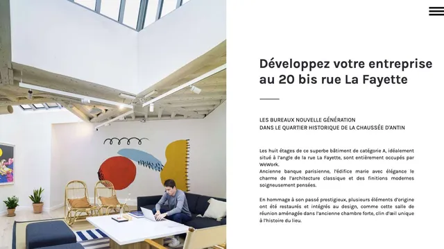 20 bis rue La Fayette · photo 1